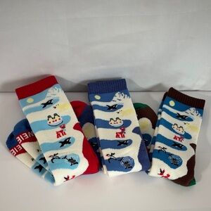 Colorful Kids Cartoon Socks Set